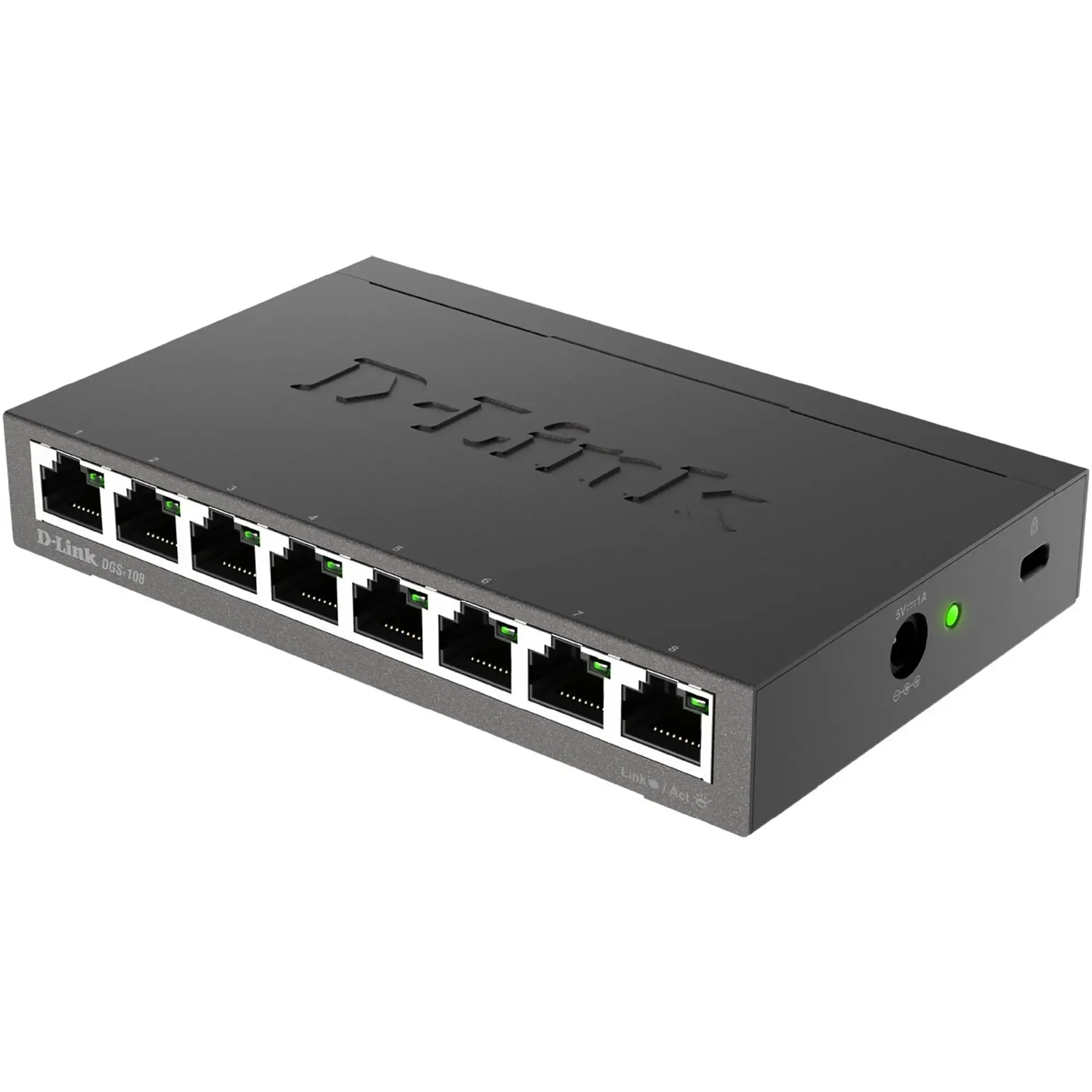 Купити Комутатор D-Link DGS-108 - фото 2