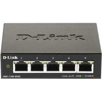 Купити Комутатор D-Link DGS-1100-05V2 - фото 1