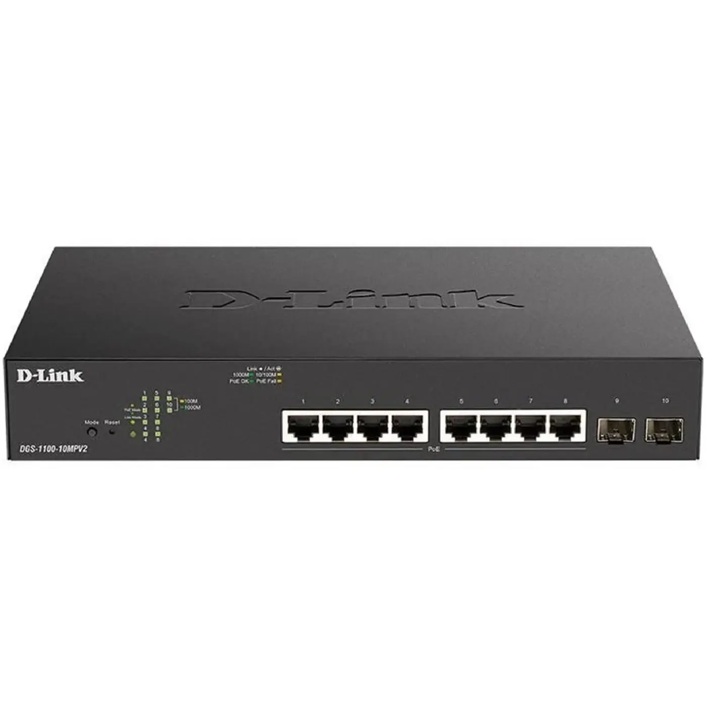Купити Комутатор D-Link DGS-1100-10MPV2 - фото 1