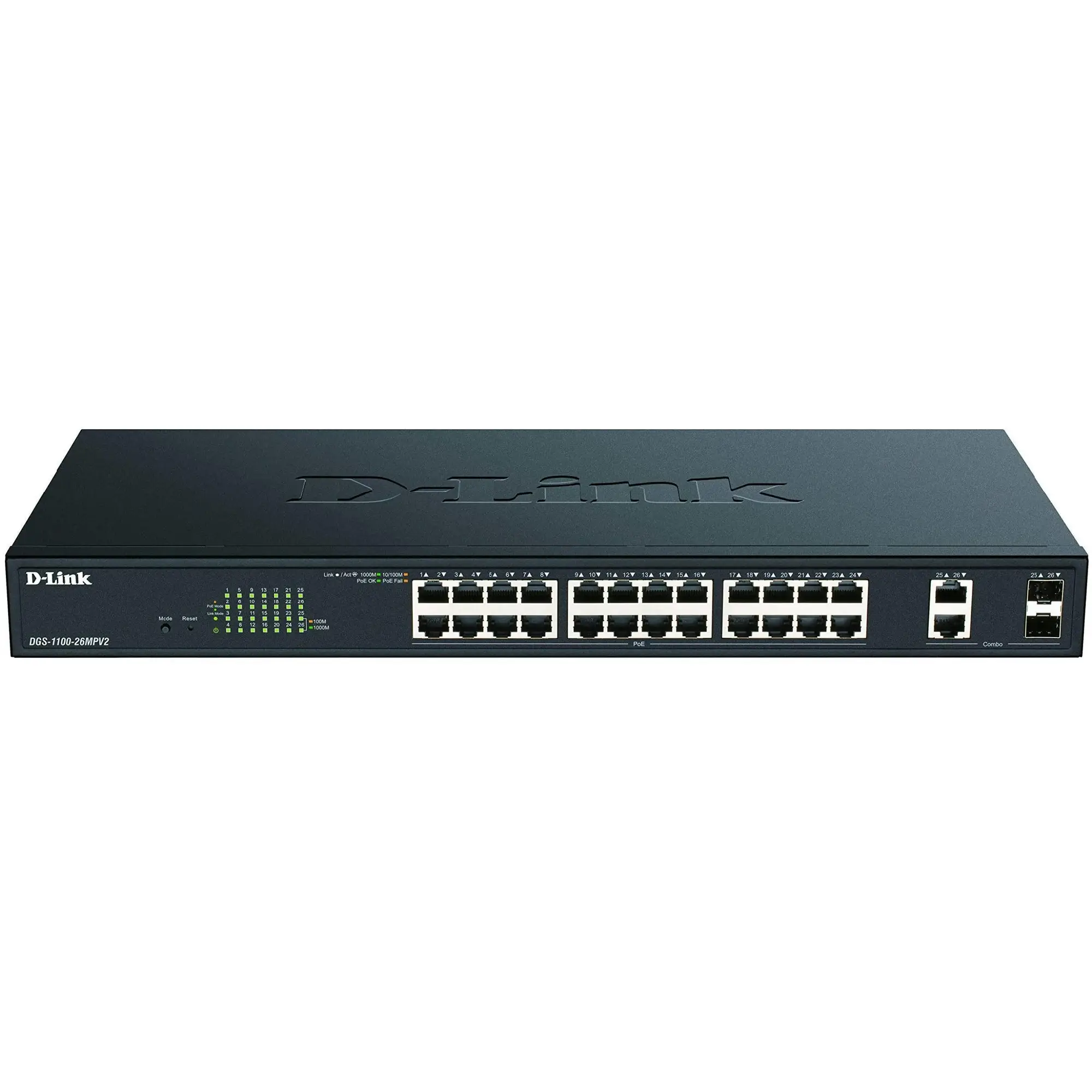 Купити Комутатор D-Link DGS-1100-26MPV2 - фото 1