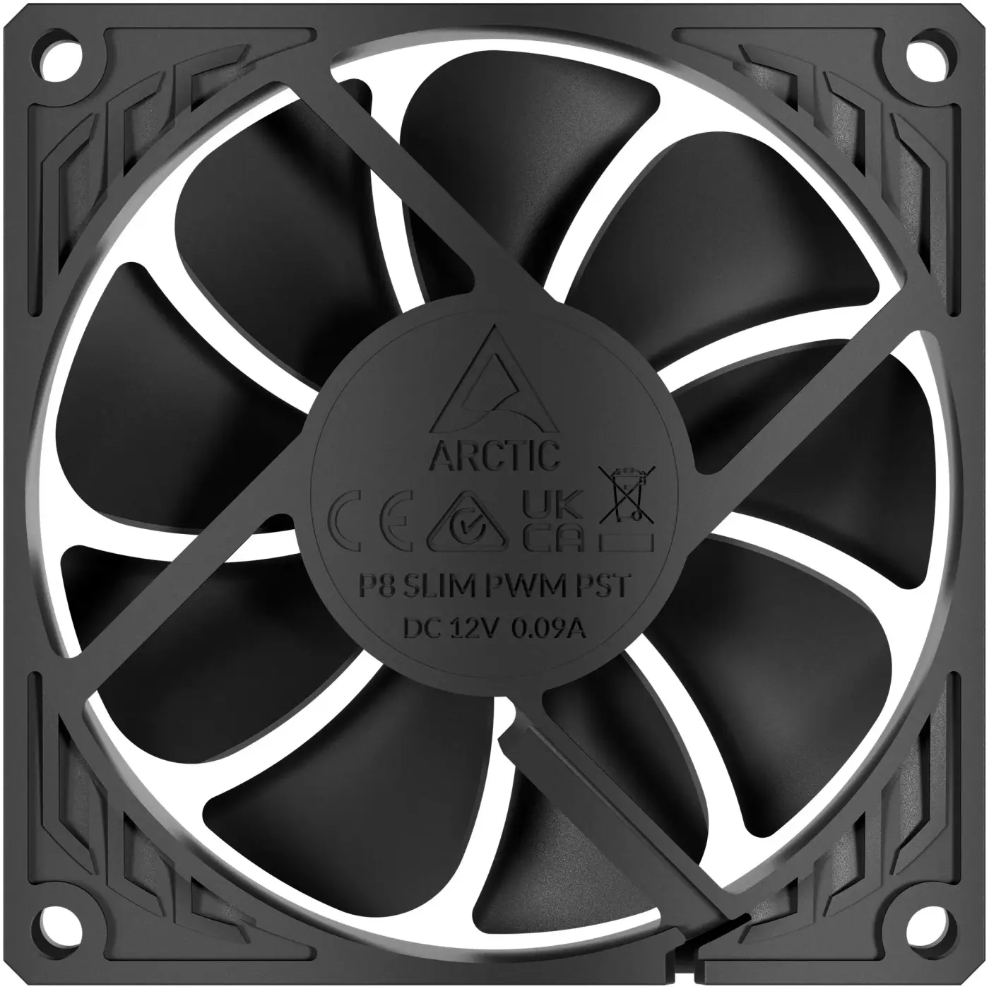 Купити Вентилятор Arctic P8 Slim PWM PST (ACFAN00295A) - фото 2