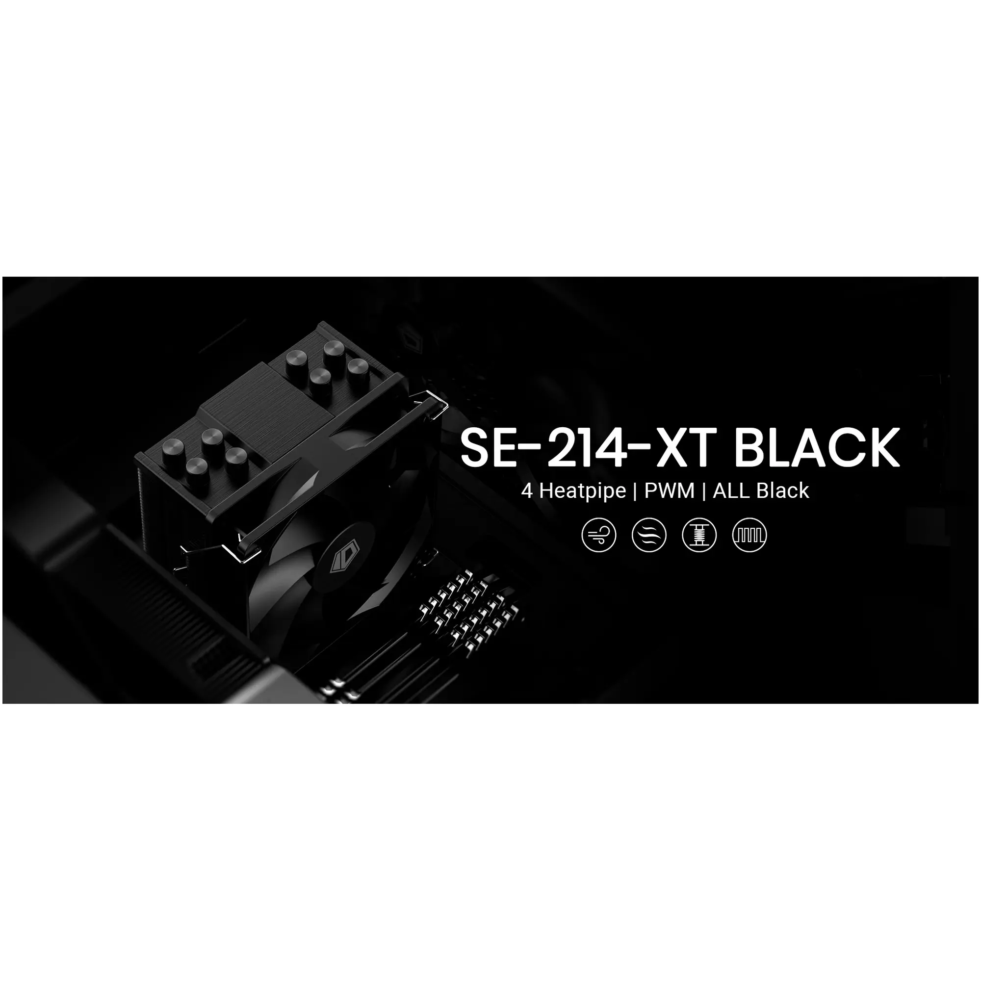 Купить Процессорный кулер ID-Cooling SE-214-XT Black - фото 9