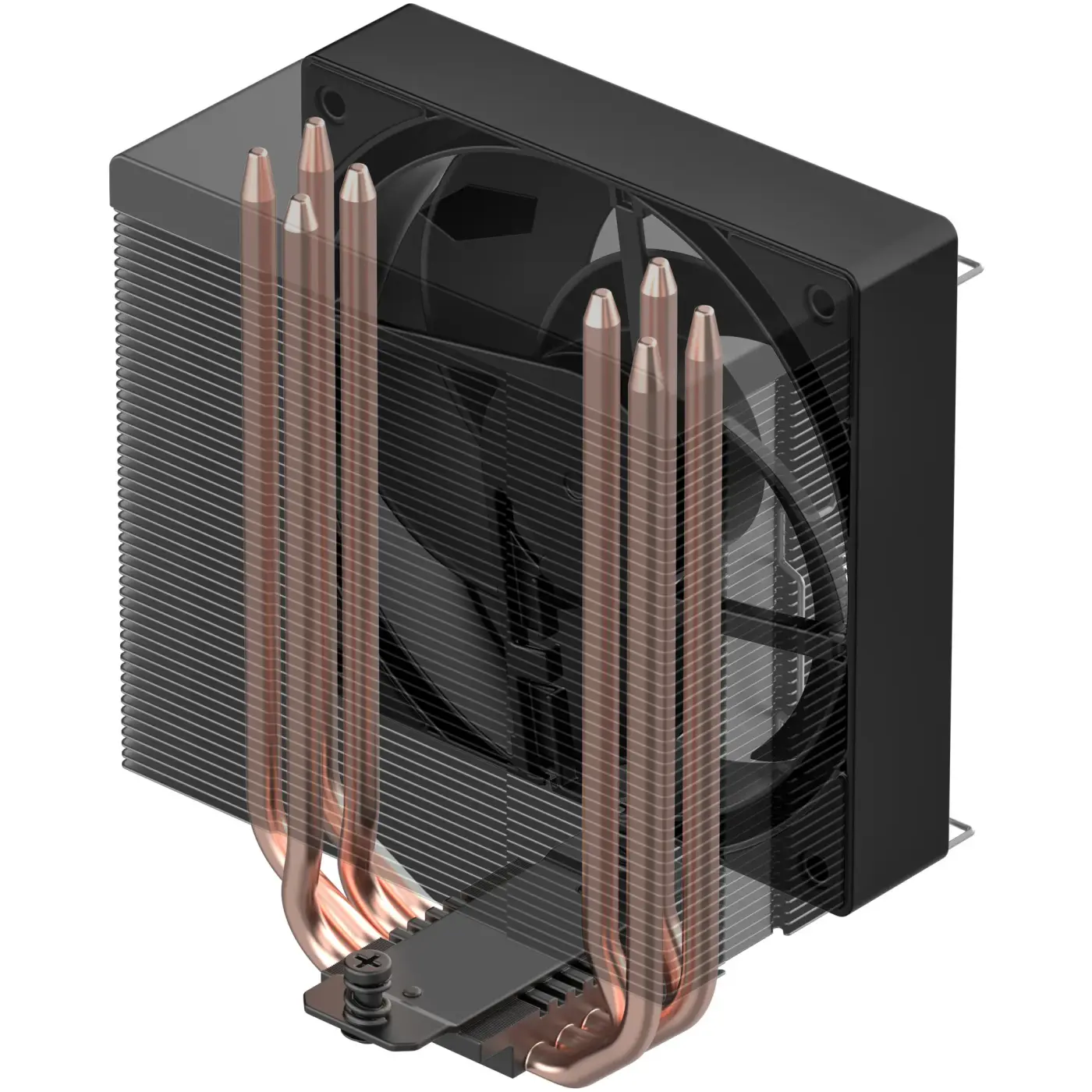 Купить Процессорный кулер ID-Cooling SE-214-XT V2 Black - фото 8