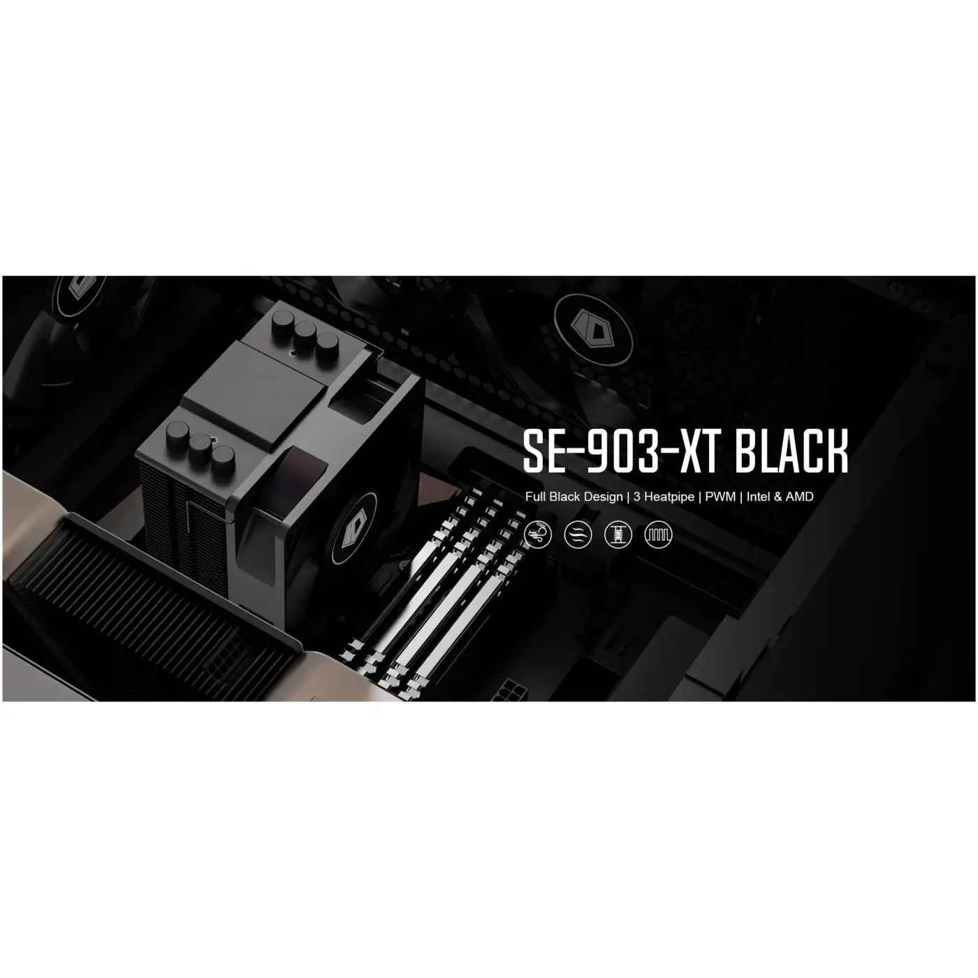 Купить Процессорный кулер ID-Cooling SE-903-XT Black - фото 8