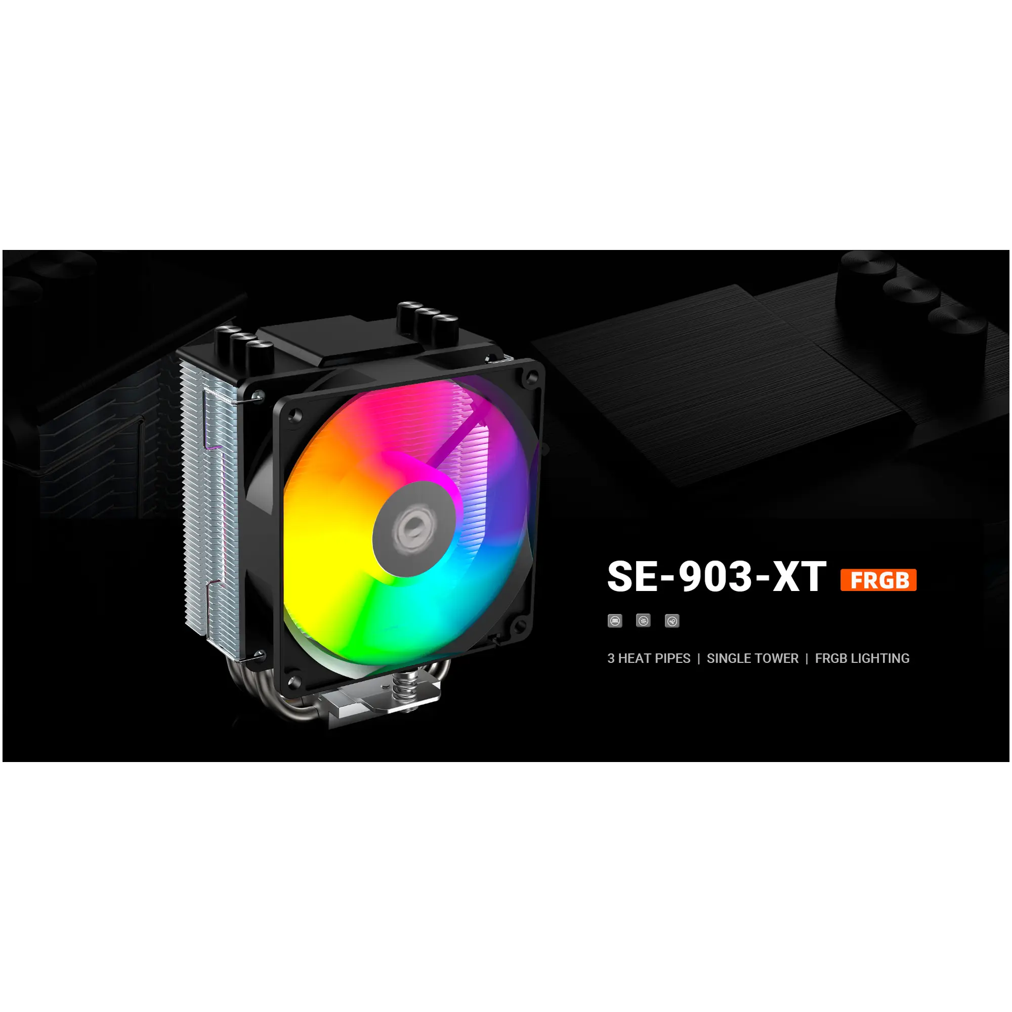 Купить Процессорный кулер ID-Cooling SE-903-XT FRGB - фото 14