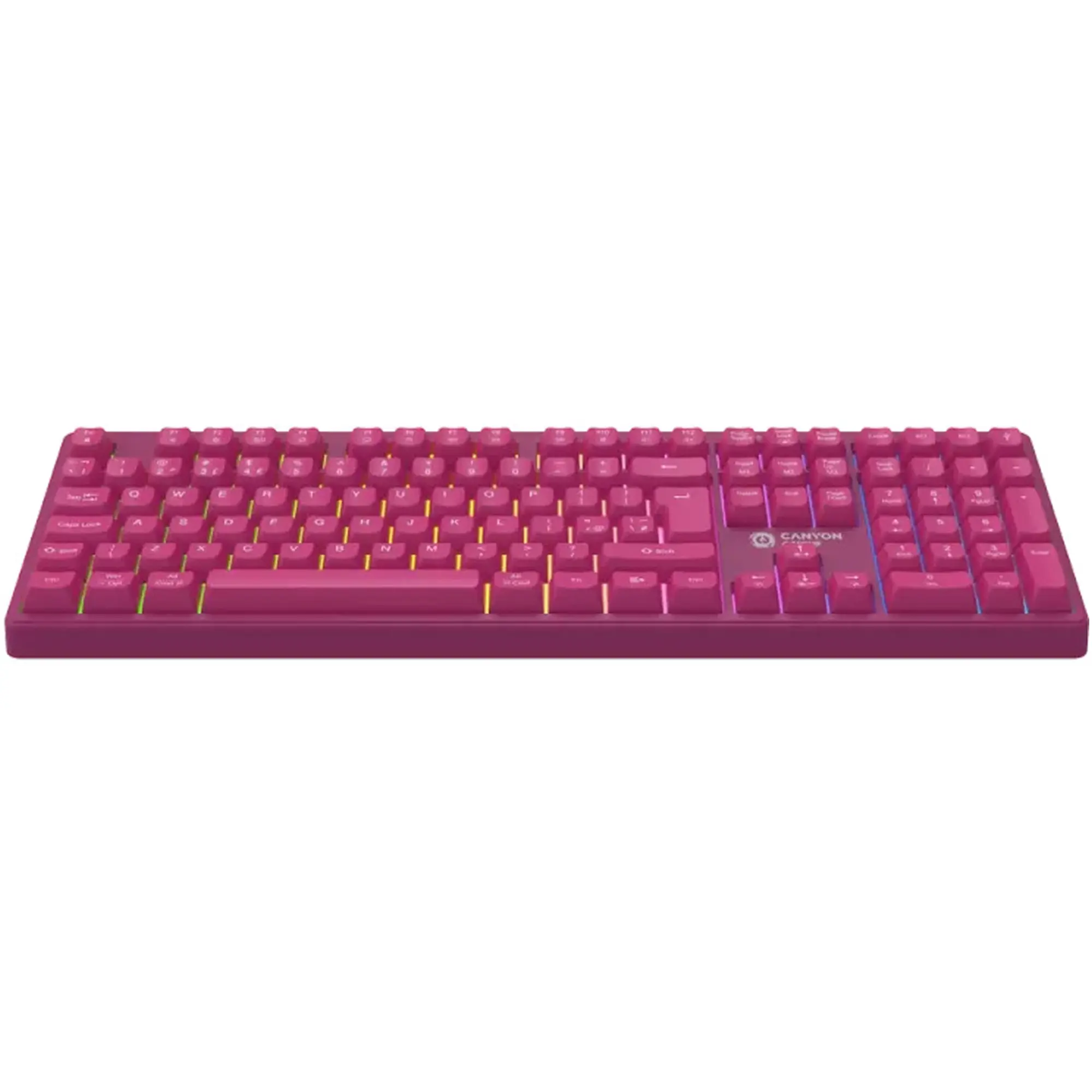 Купити Клавіатура Canyon Fortnax GKW-2 Pink (CND-SKBW2) - фото 2