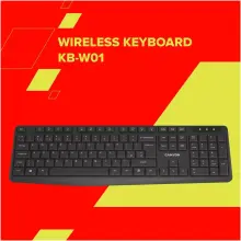 Купити Клавіатура Canyon KB-W01 Black (CNE-CKEYW01) - фото 9