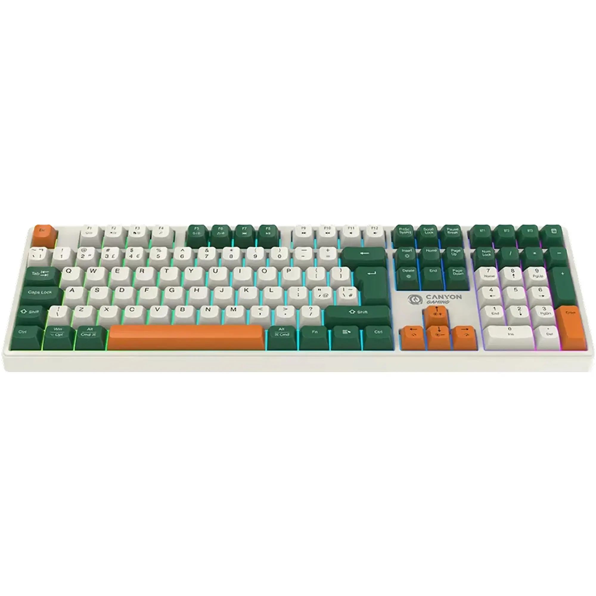Купить Клавиатура Canyon Shadder GKW-11 White (CND-SKBW11) - фото 2