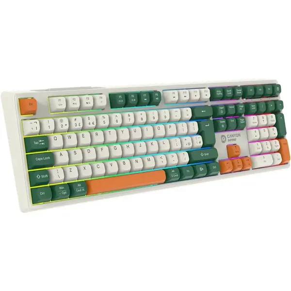 Купить Клавиатура Canyon Shadder GKW-11 White (CND-SKBW11) - фото 3