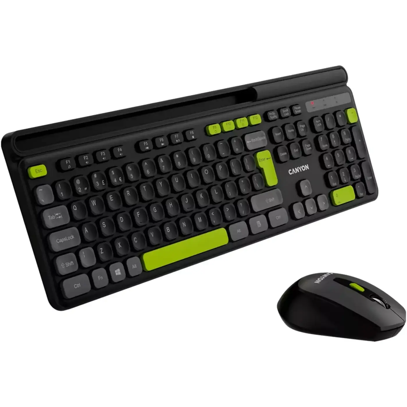 Купити Комплект клавіатура та мишка Canyon HSET-W5 Black (CNS-HSETW5BK) - фото 3