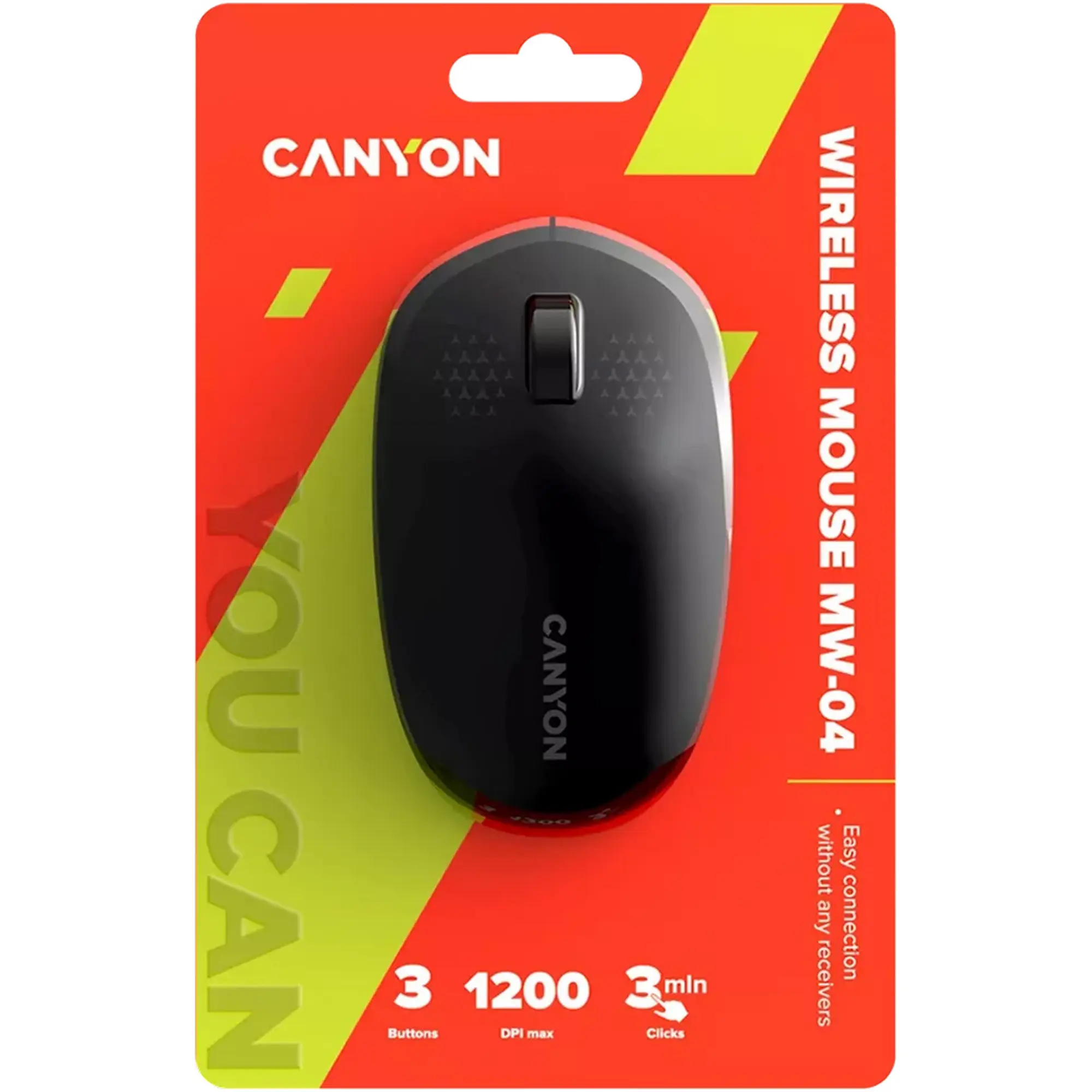 Купить Мышь Canyon MW-04 Black (CNS-CMSW04B) - фото 6