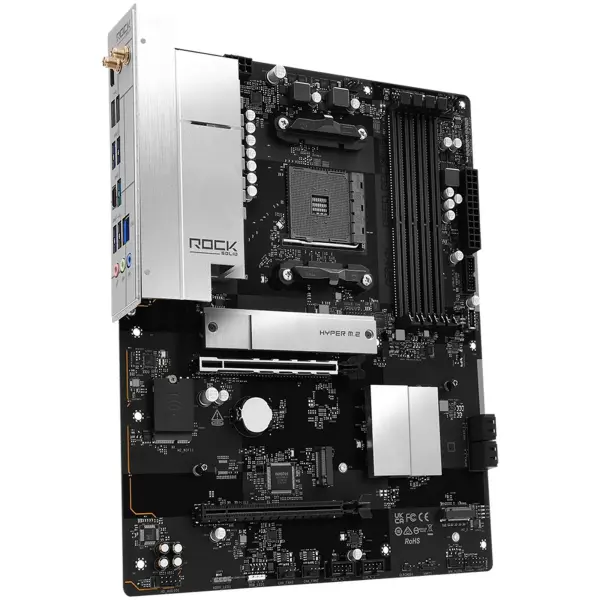 Купить Материнская плата ASRock B550 ROCK WIFI (sAM4, AMD B550, DDR4, ATX) - фото 3