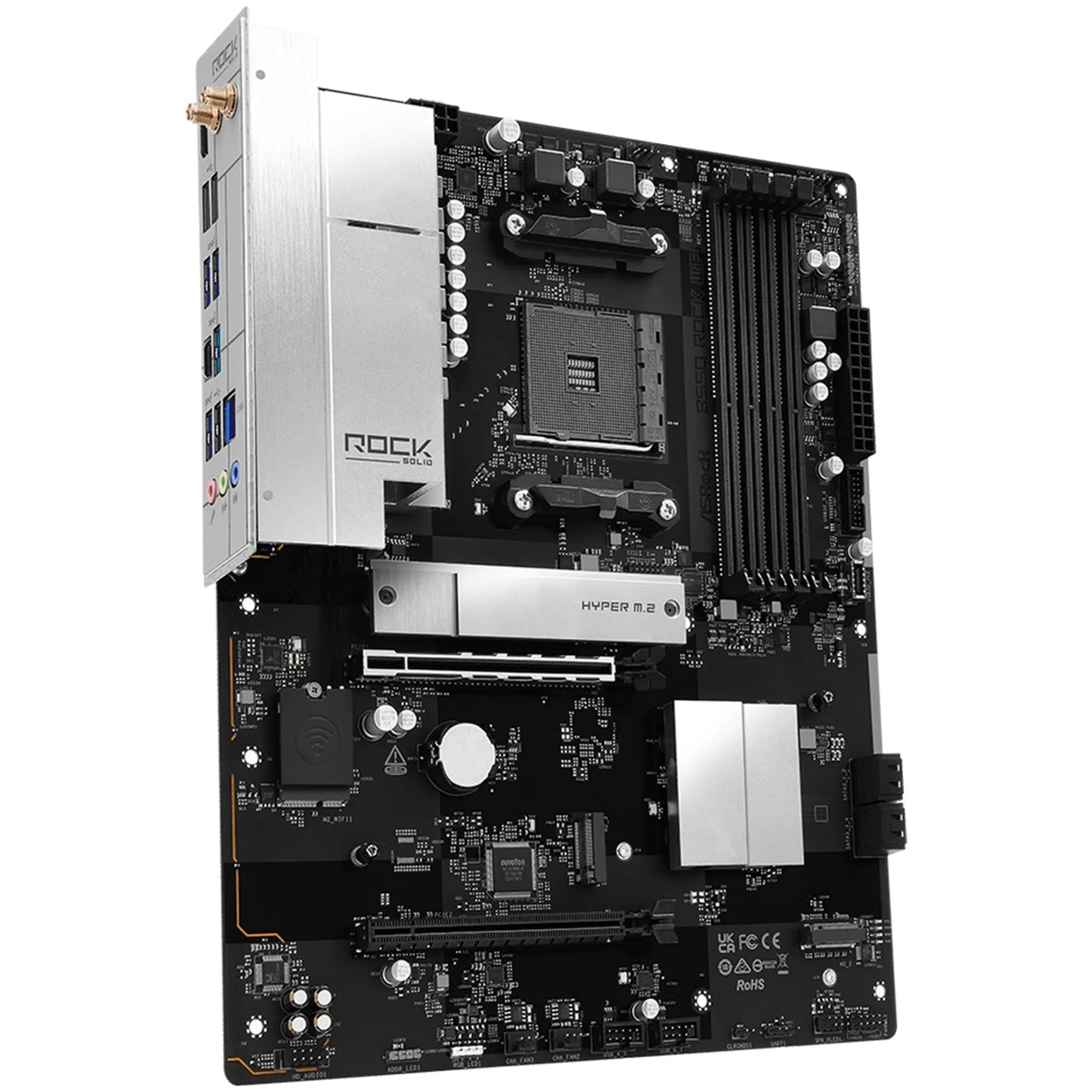 Купить Материнская плата ASRock B550 ROCK WIFI (sAM4, AMD B550, DDR4, ATX) - фото 3