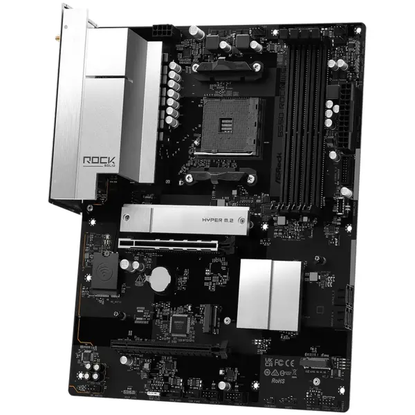 Купить Материнская плата ASRock B550 ROCK WIFI (sAM4, AMD B550, DDR4, ATX) - фото 4