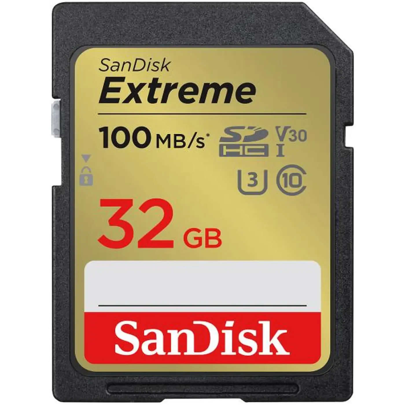 Купить Карта памяти SanDisk SD 32GB C10 UHS-I U3 Extreme V30 (SDSDXVT-032G-GNCIN) - фото 1
