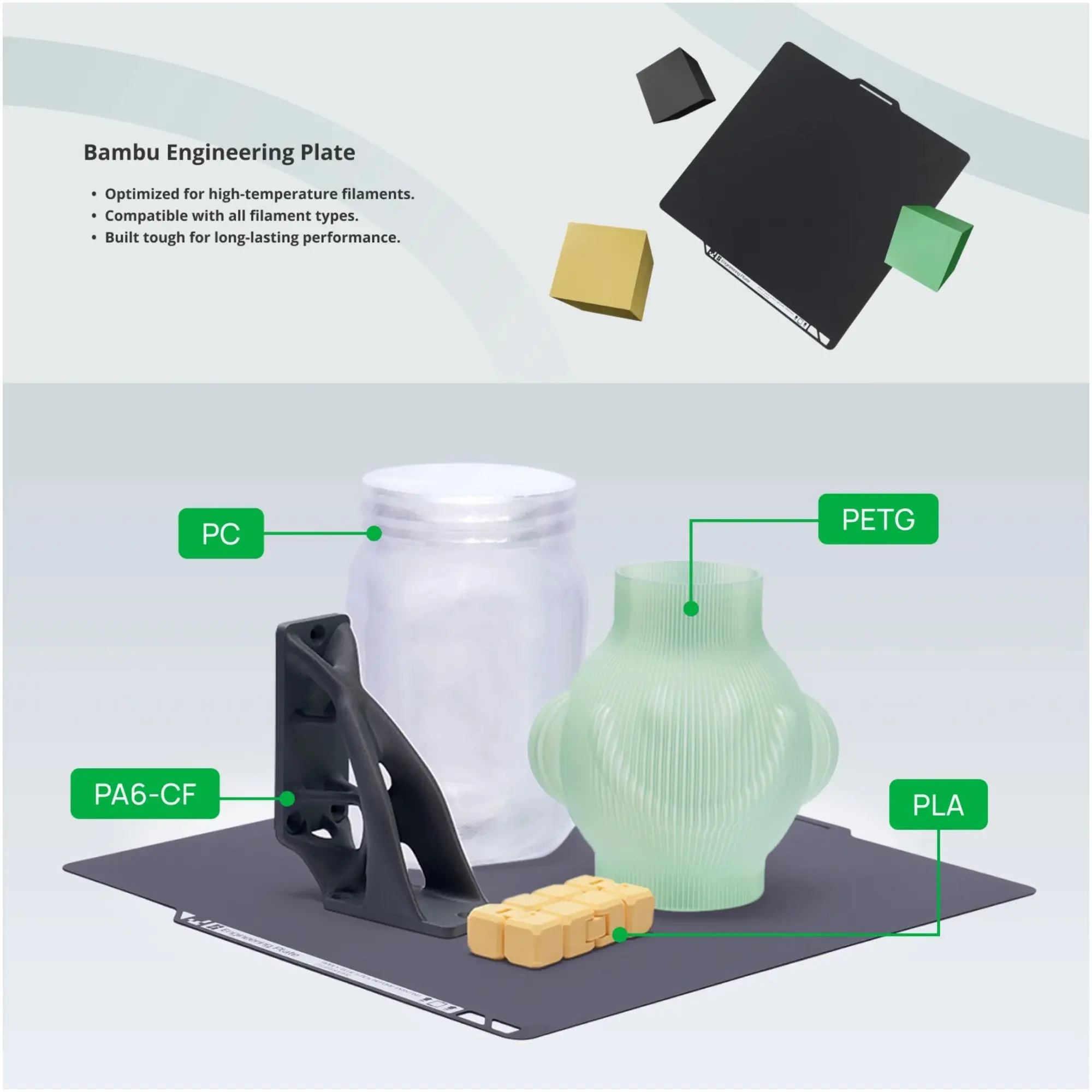 Купить Инженерная накладка для платформы 3D-принтера Bambu Lab H2D Pro/H2S/H2D (FAP038) - фото 2