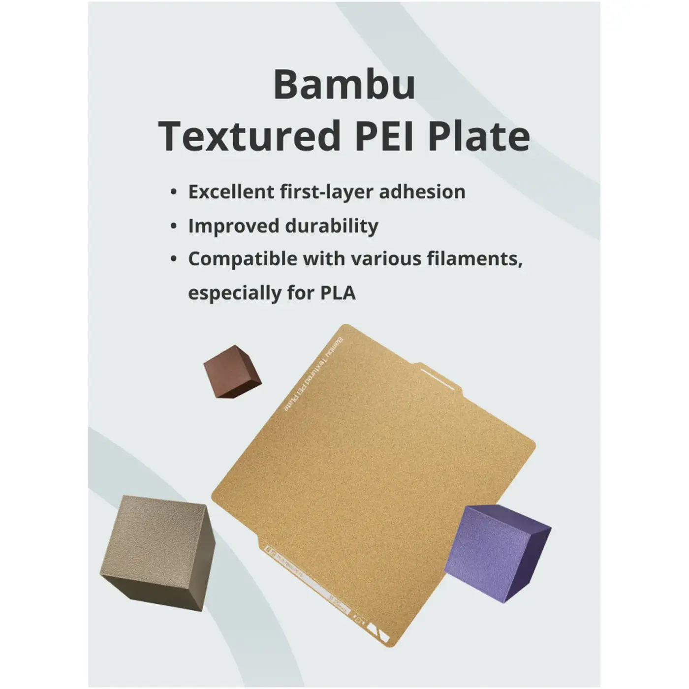 Купить Накладка для платформы с PEI-покрытием для 3D-принтера Bambu Lab H2C (FAP035) - фото 2