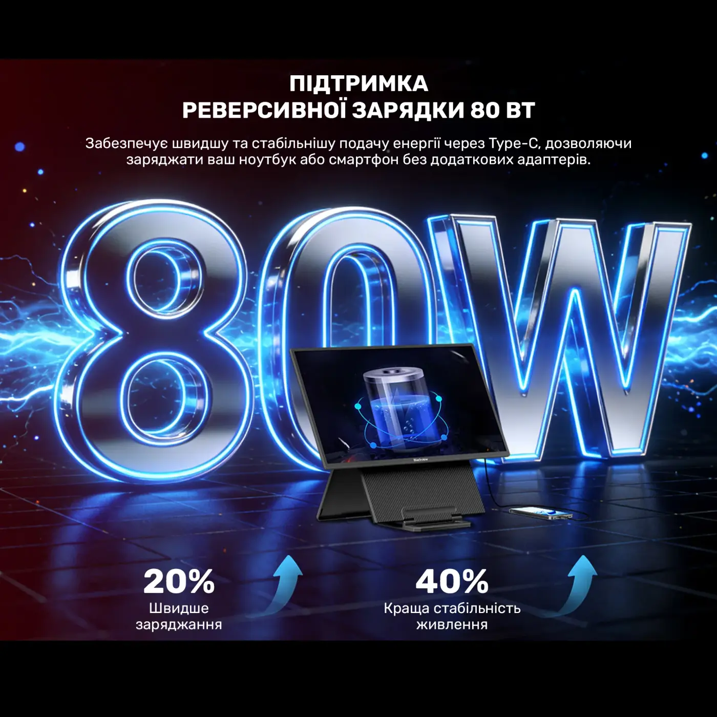 Купить Монитор портативный 24" Blackview Table 10 (BVTABLE10) - фото 14
