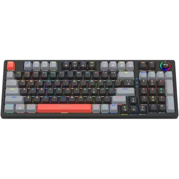 Купить Клавиатура Xtrike ME GK-987 RGB Mechanical USB UA Black/Grey (GK-987GGRUA) - фото 1