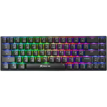 Купить Клавиатура Xtrike ME GK-995W RGB Wireless/Bluetooth UA Black (GK-995WBKUA) - фото 1