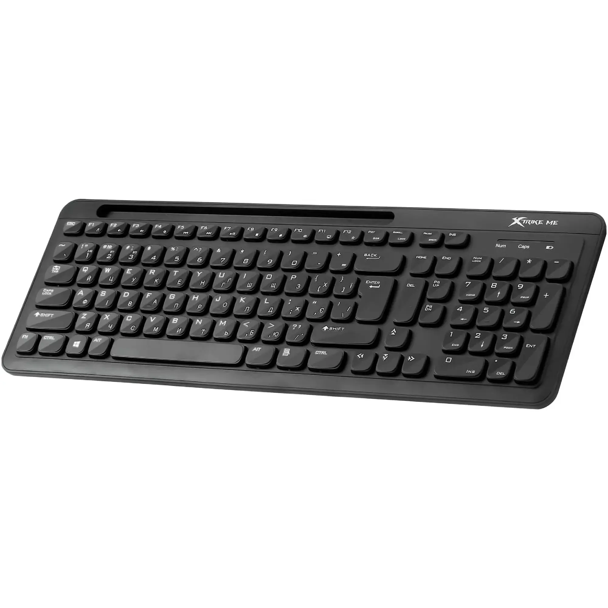 Купить Клавиатура Xtrike ME KB-303 UA Wireless/Bluetooth Black (KB-303UA) - фото 2
