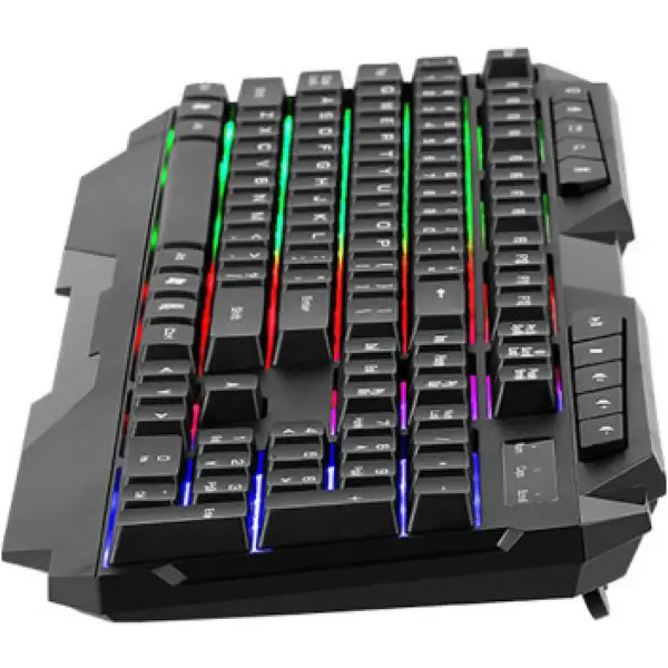 Купити Клавіатура Xtrike ME KB-306 LED USB UA Black (KB-306UA) - фото 2