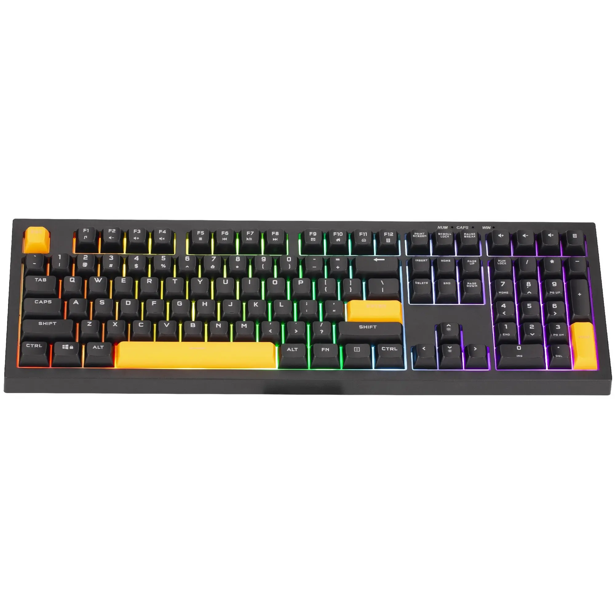 Купить Клавиатура Xtrike ME KB-512 LED USB UA Black (KB-512BKUA) - фото 2