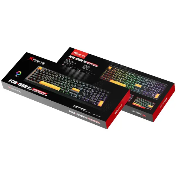 Купить Клавиатура Xtrike ME KB-512 LED USB UA Black (KB-512BKUA) - фото 7