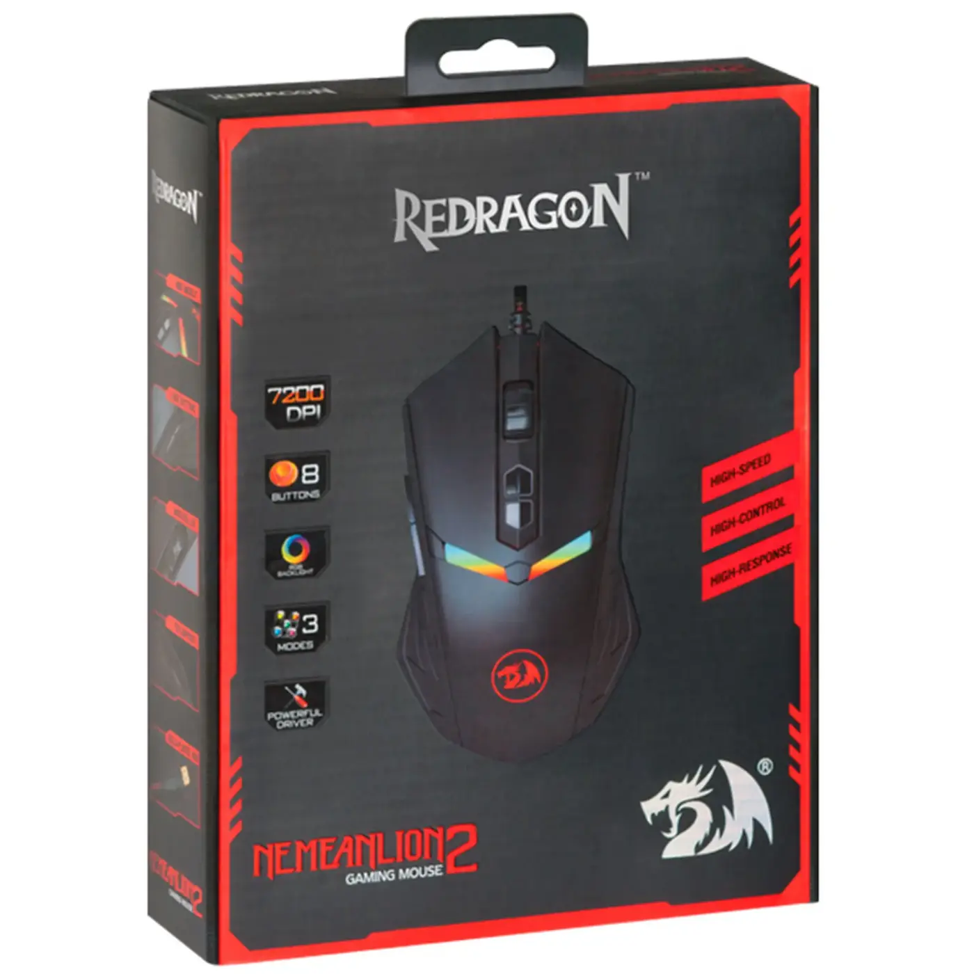 Купить Мышь Redragon Nemeanlion 2 RGB Black (74511) - фото 9