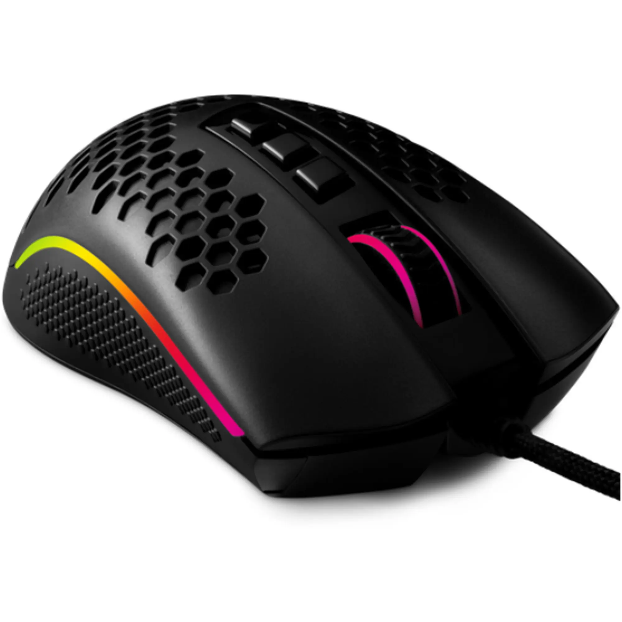 Купить Мышь Redragon Storm M808 RGB Optical Ultralight Black (77854) - фото 3