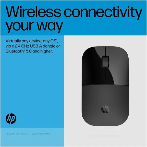 Купити Миша HP Z3700 Dual Wireless/Bluetooth Black (758A8AA) - фото 8