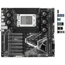 Купити Материнська плата ASRock WRX90 WS EVO (sWRX9, AMD WRX90, DDR5, EEB) - фото 2