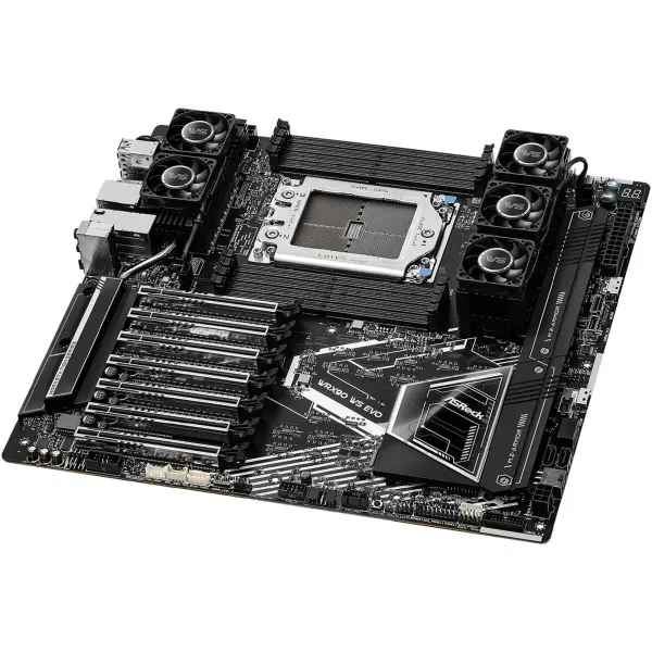 Купити Материнська плата ASRock WRX90 WS EVO (sWRX9, AMD WRX90, DDR5, EEB) - фото 4