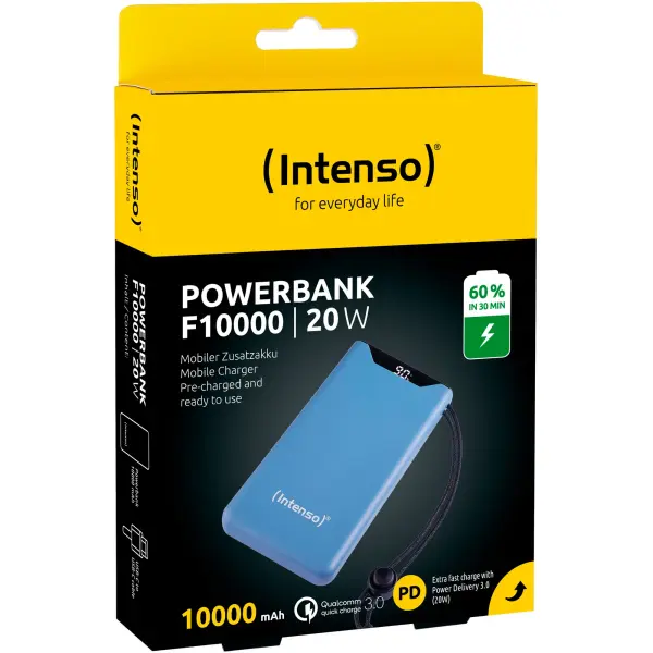 Купить Павербанк УМБ Intenso F10000 10000mAh 20W Blue (7332035) - фото 9