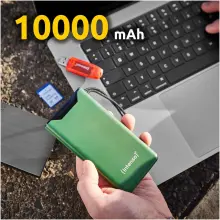 Купить Павербанк УМБ Intenso F10000 10000mAh 20W Green (7332037) - фото 5
