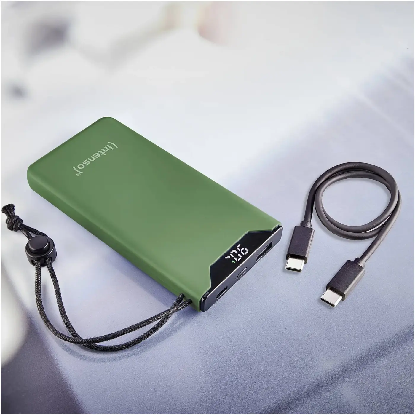 Купить Павербанк УМБ Intenso F10000 10000mAh 20W Green (7332037) - фото 10