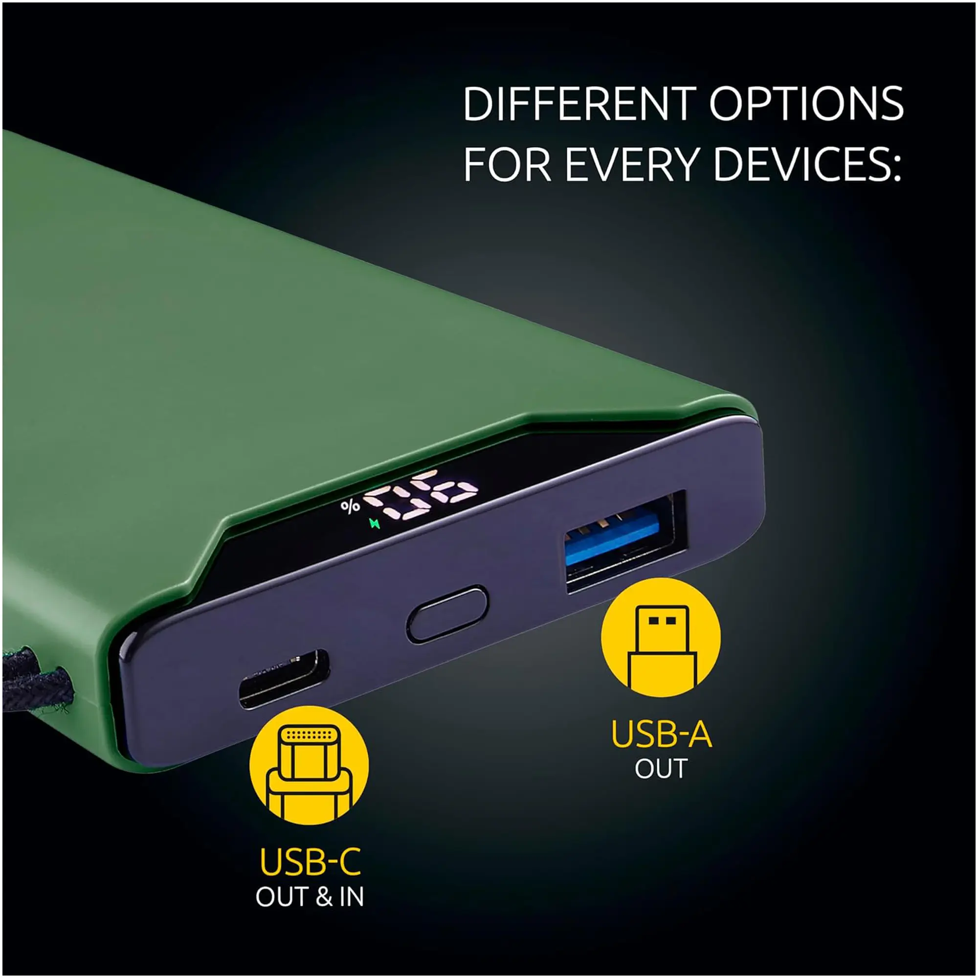 Купить Павербанк УМБ Intenso F10000 10000mAh 20W Green (7332037) - фото 11