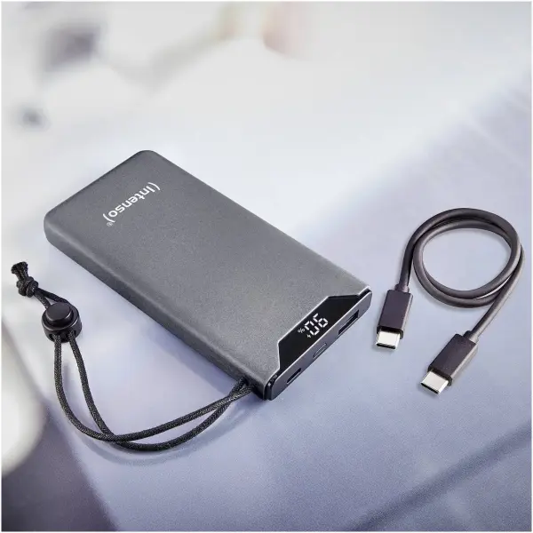 Купить Павербанк УМБ Intenso F10000 10000mAh 20W Grey (7332034) - фото 6