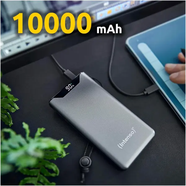 Купить Павербанк УМБ Intenso F10000 10000mAh 20W Grey (7332034) - фото 8