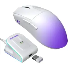 Купить Мышь Hator Hellyberry HM47 Pro Wireless White/Violet - фото 2