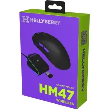 Купить Мышь Hator Hellyberry HM47 Wireless Black/Violet - фото 10