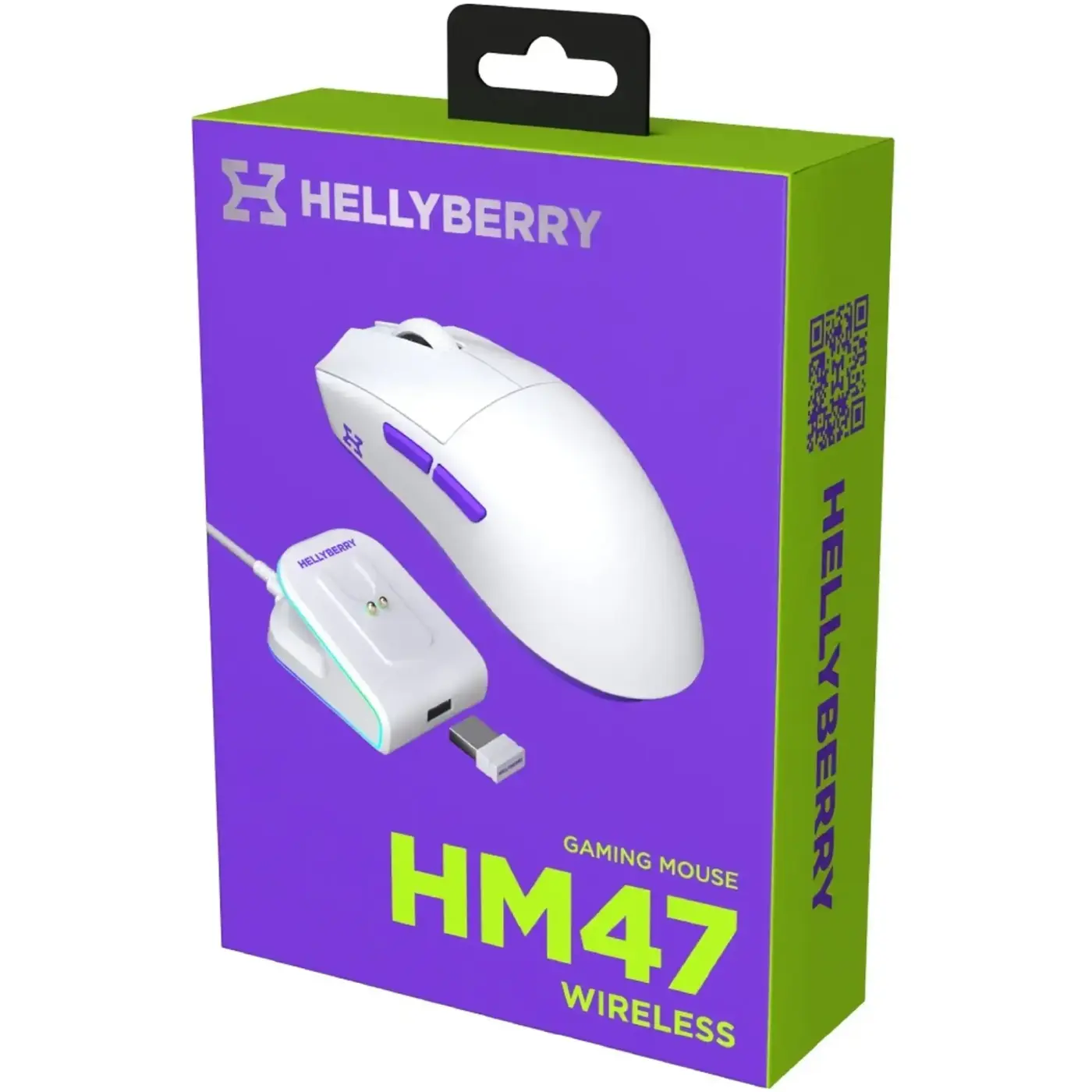 Купить Мышь Hator Hellyberry HM47 Wireless White/Violet - фото 10
