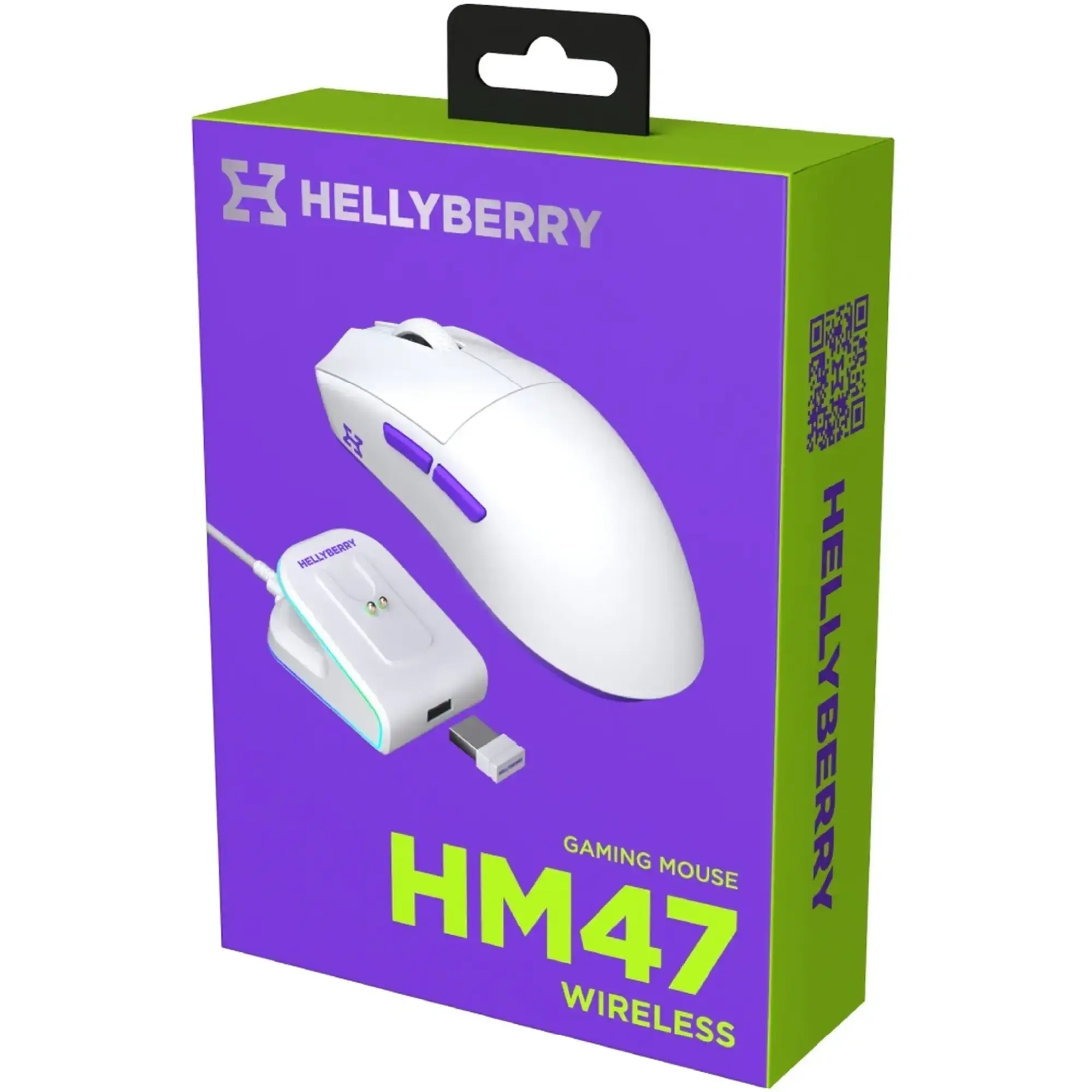 Купить Мышь Hator Hellyberry HM47 Wireless White/Violet - фото 10