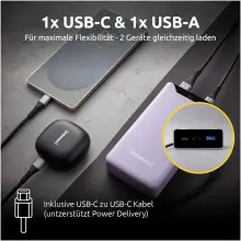 Купить Павербанк УМБ Intenso F20000 20000mAh 20W Purple (7332053) - фото 5