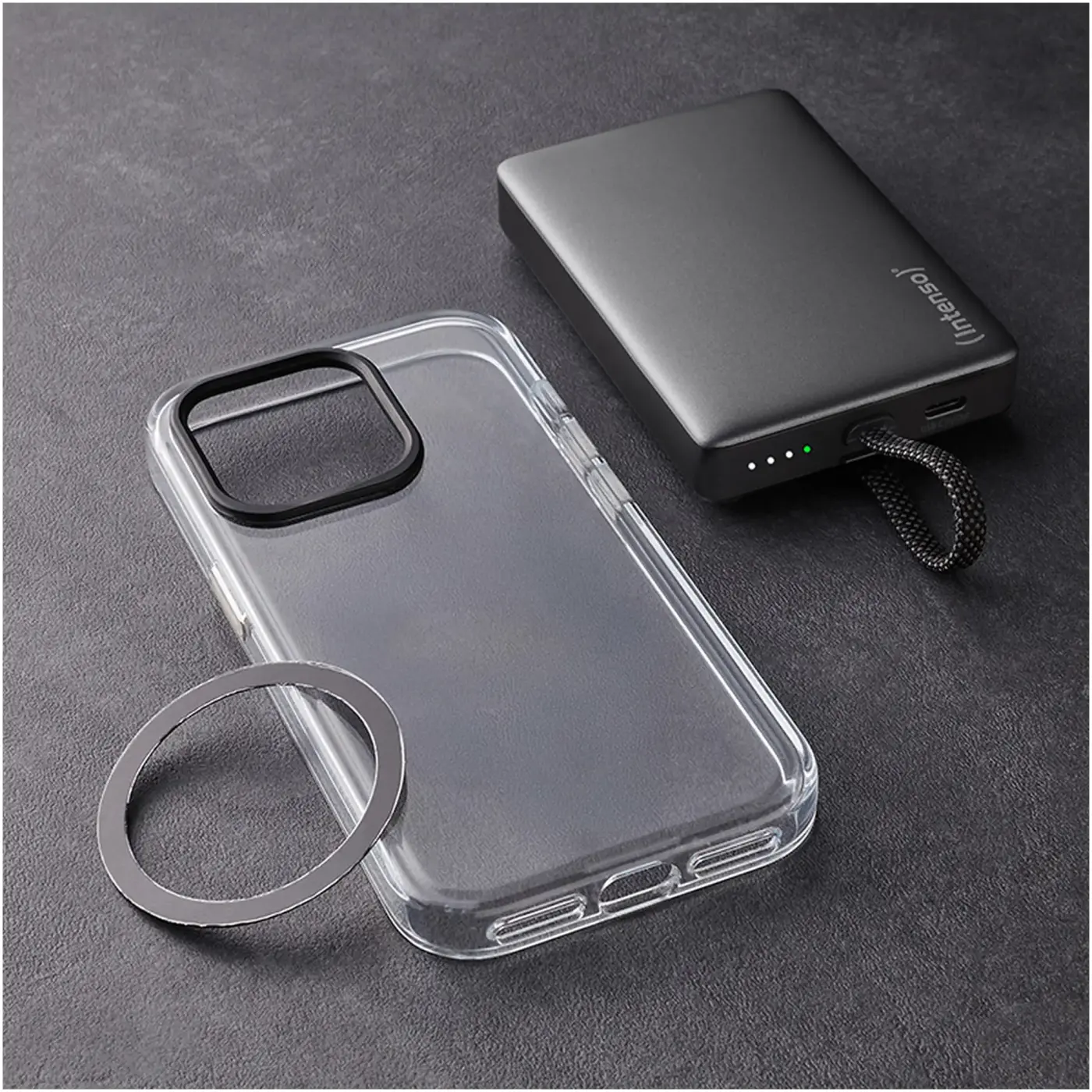 Купить Павербанк УМБ Intenso MC10000 10000mAh 20W Mag USB Grey (7340034) - фото 3