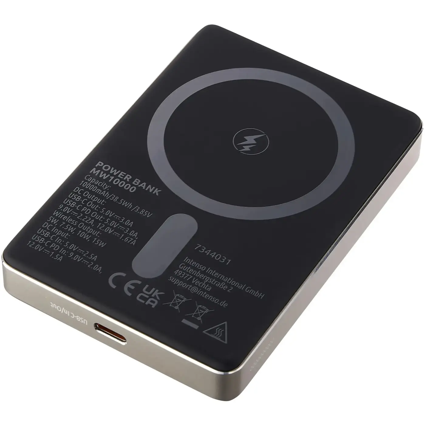 Купить Павербанк УМБ Intenso MW10000 10000mAh 20W Champagne (7344031) - фото 2