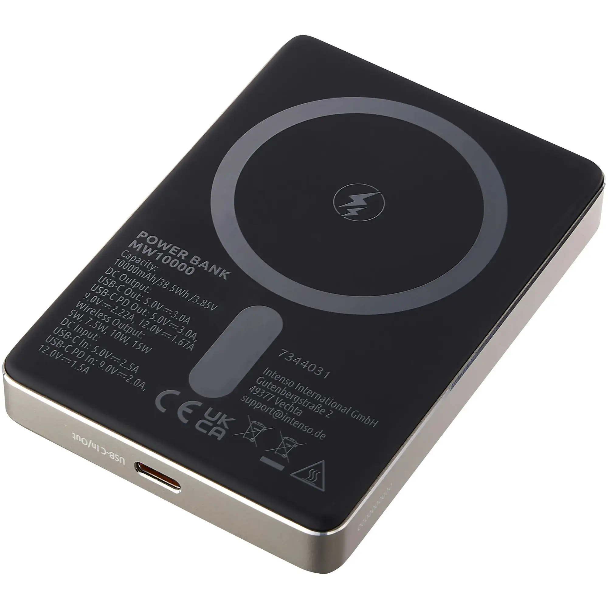 Купить Павербанк УМБ Intenso MW10000 10000mAh 20W Champagne (7344031) - фото 2