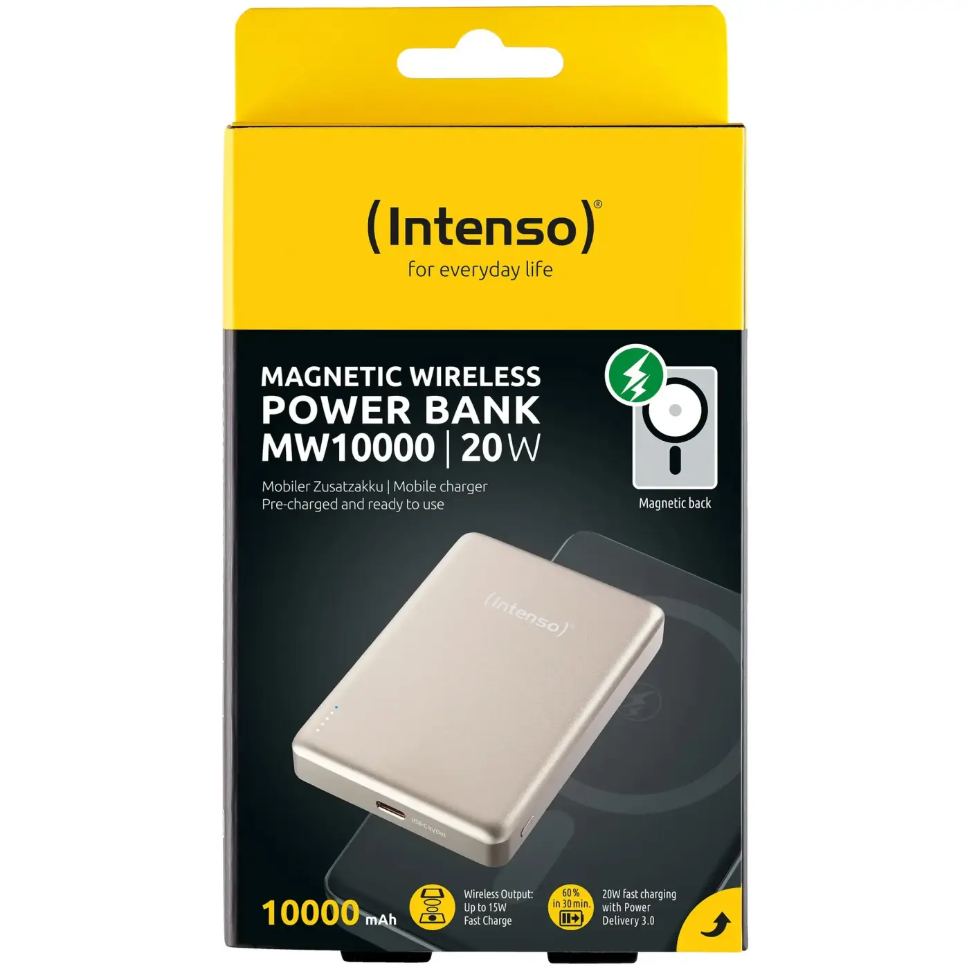 Купить Павербанк УМБ Intenso MW10000 10000mAh 20W Champagne (7344031) - фото 10
