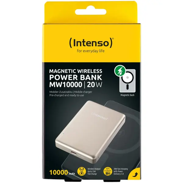 Купить Павербанк УМБ Intenso MW10000 10000mAh 20W Champagne (7344031) - фото 10