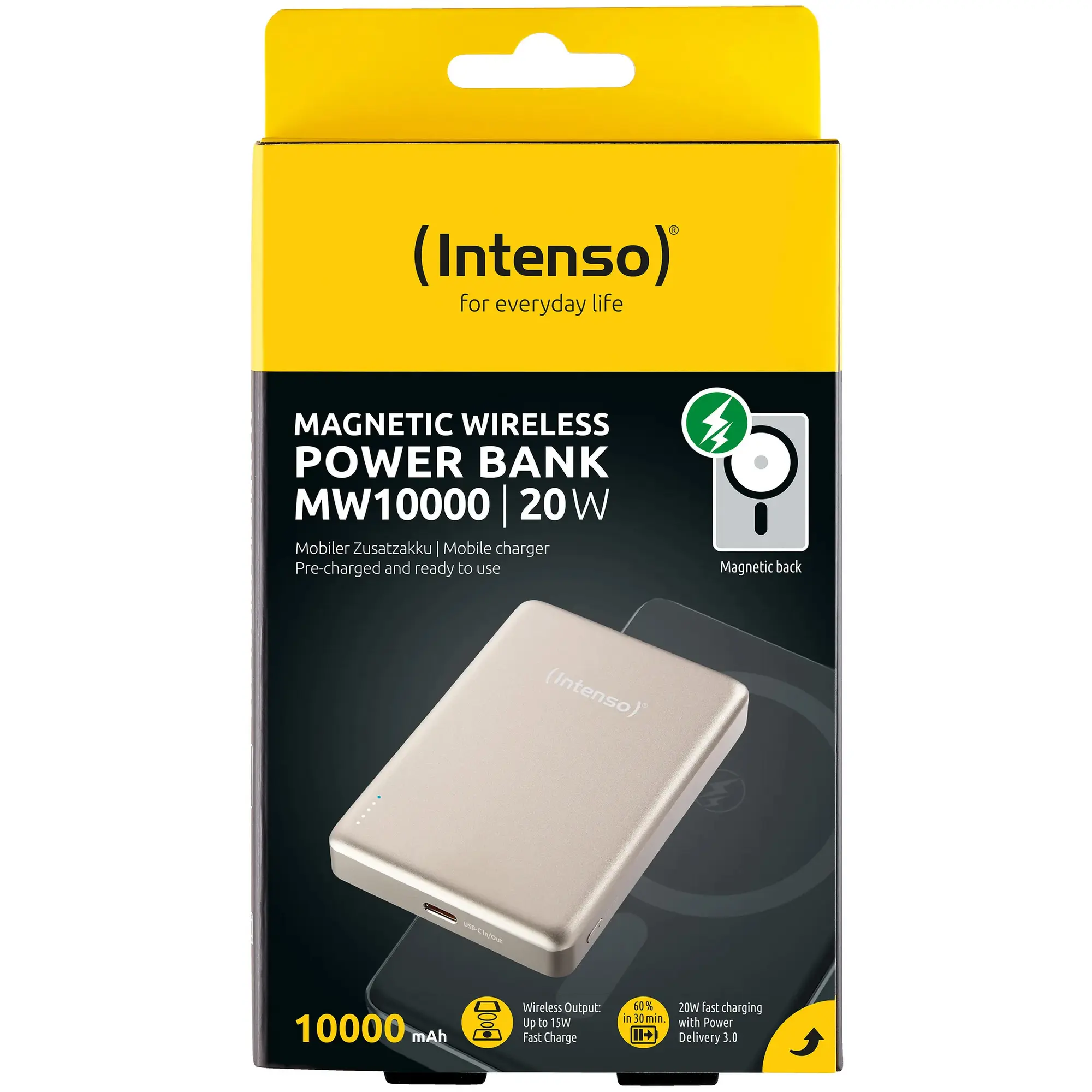 Купить Павербанк УМБ Intenso MW10000 10000mAh 20W Champagne (7344031) - фото 10